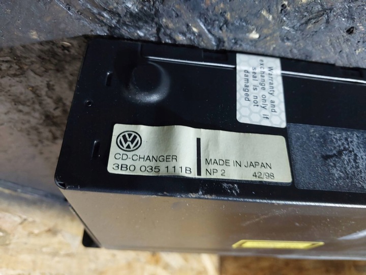 фото №9, Чейнджер дисків cd volkswagen passat b5 3b0035111b
