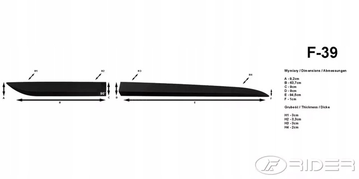 фото №8, Hyundai i40 cw планки боковые