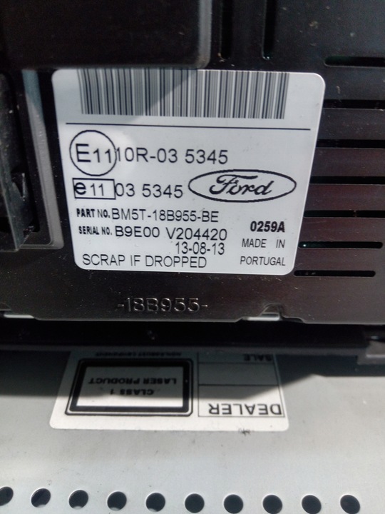 фото №8, Ford focus mk3 радио панель дисплей