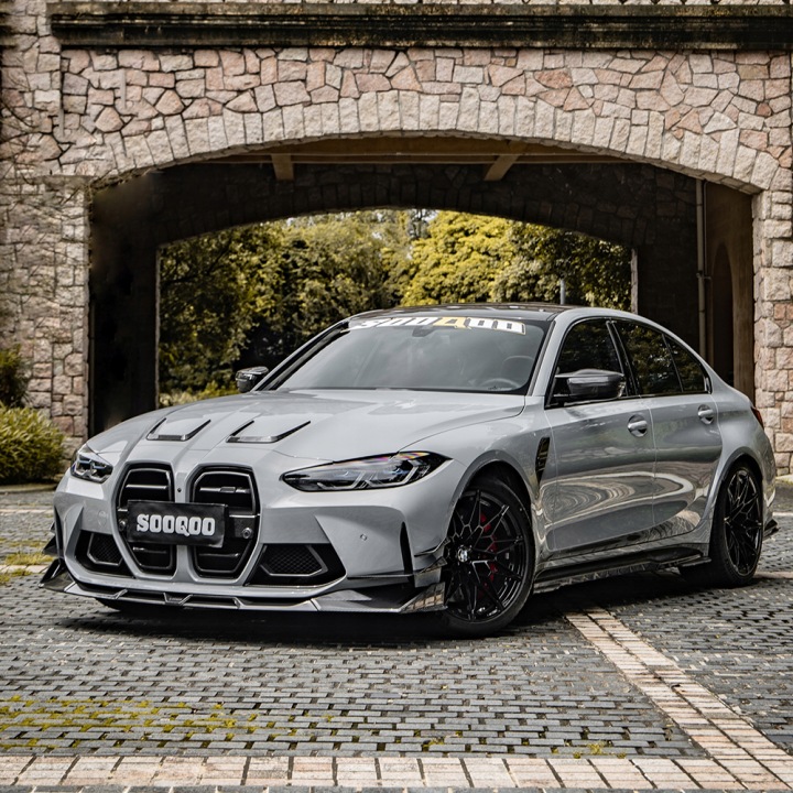фото №10, Карбонові накладка планки pod пороги do bmw m3 g80/g81 w стиль sooqoo