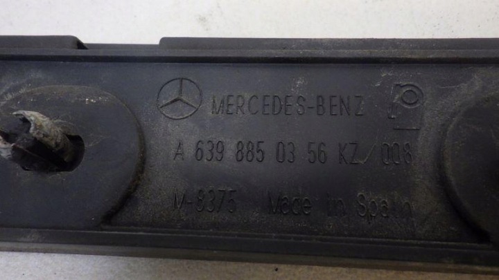 фото №7, Кронштейн  бампера левое зад mercedes vito ii w639 l2h1 a6398850356