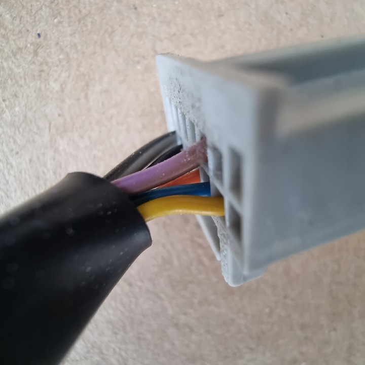 фото №9, Зеркало левая ford белый 6 - pin mondeo mk4