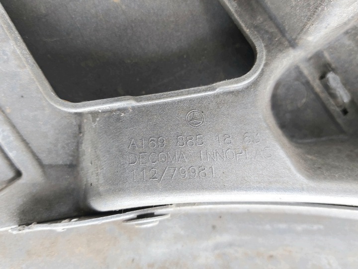 фото №11, Mercedes w169 11r бампер перед a16988575 комплектний