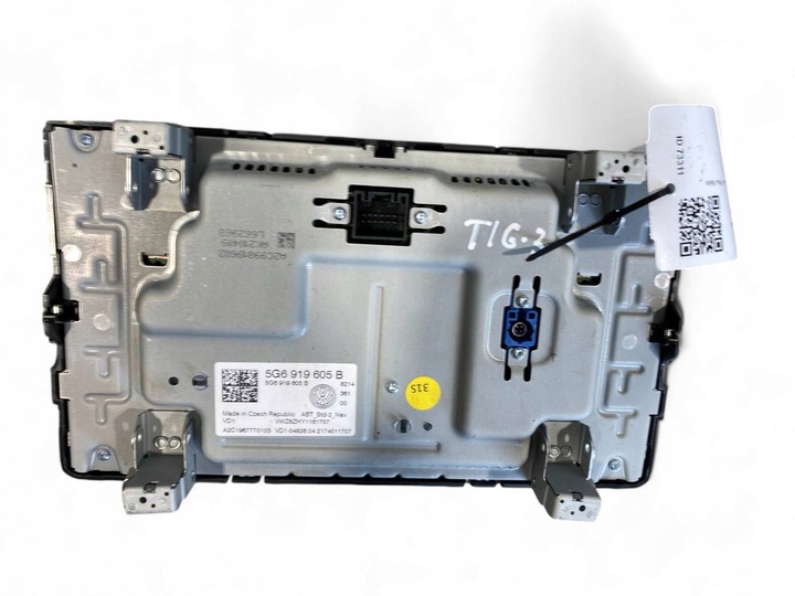 фото №13, Volkswagen tiguan 2021 монітор / дисплей / екран 5g6919605b