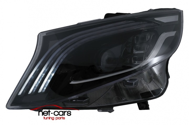 фото №7, Лампы фара mercedes v w477 16- полный led ксенон