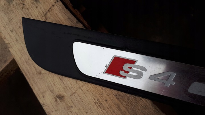 фото №7, S4 b8 a4 планки накладки пороговые перед зад sline