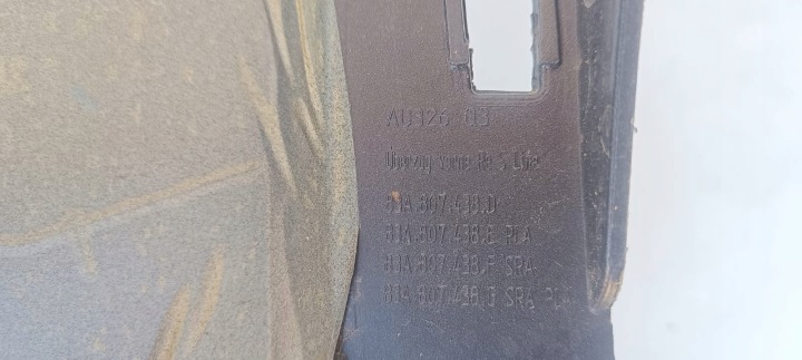 фото №10, 83a807438d audi q3 ii 83a s-line 18-25 кутник бампера праве перед oem номер