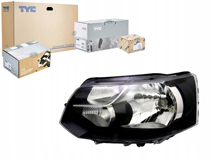 фото №1, Фара h4 электрический з двигателем цвет вкладыш