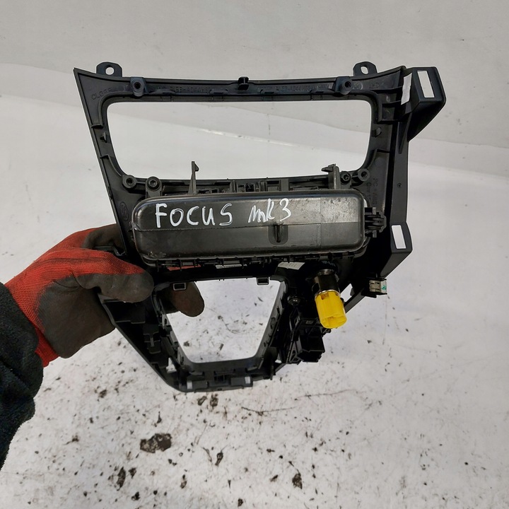 фото №8, Ford focus mk3 рамка панель кондиціонера ручка коробки передач середня