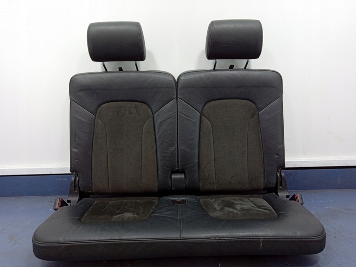 фото №9, Audi q7 i 4l сидіння диван комплект 3 rzędy 7 осіб s-line напівшкіра