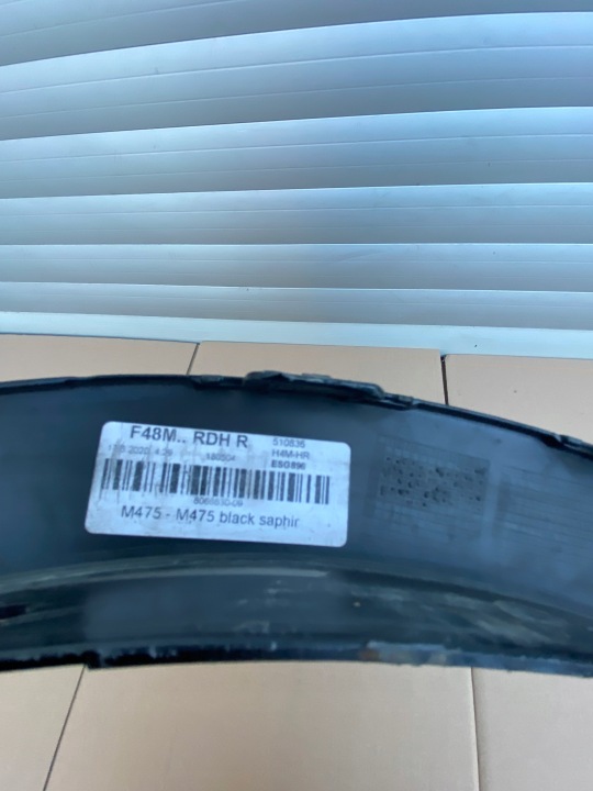 фото №9, Bmw x1 f48 захист молдинг накладка крила права зад задня 8059874 м-пакет