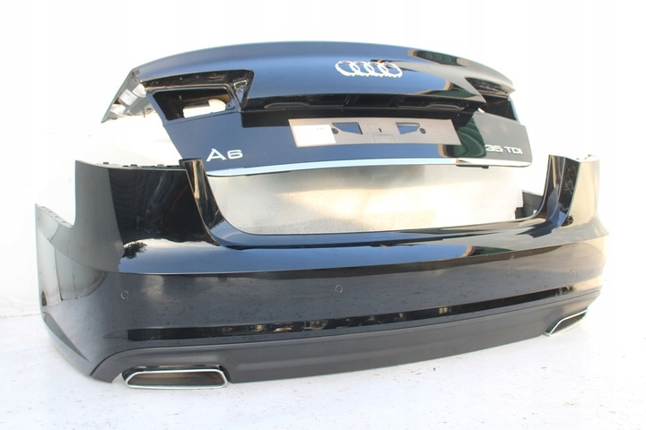 фото №11, Audi a6 sedan зад бампер задній кришка багажника 4g 4g5 лампи 0e0e ly9t myth