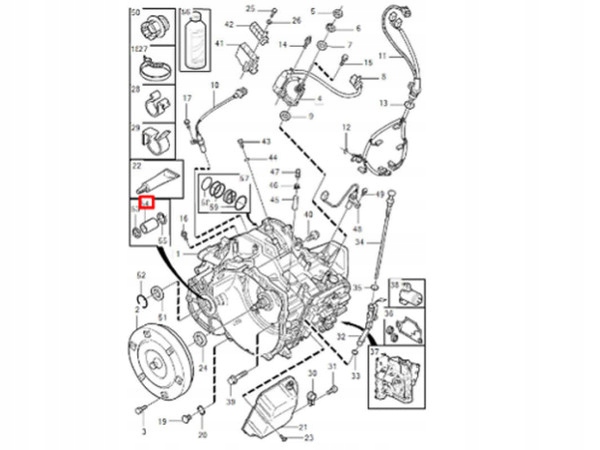 фото №4, Втулка редуктора угловой volvo 1.8 1.9 2.0 2.4 2.5