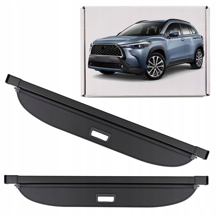 фото №1, Toyota corolla cross xg10 2020+ ролета багажника чорна pt9121622002