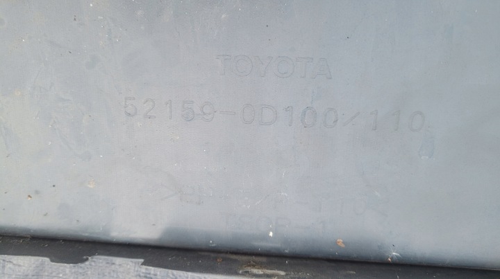 фото №13, Toyota yaris i рестайлинг бампер задний