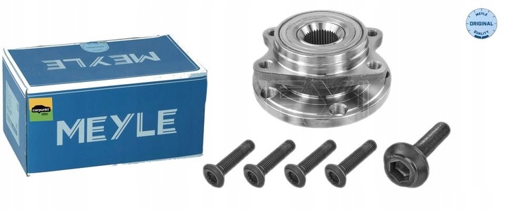 фото №12, Ступиця перед підшипник do audi a4 b6 a4 b7 meyle німецька якість! диск 5-ot