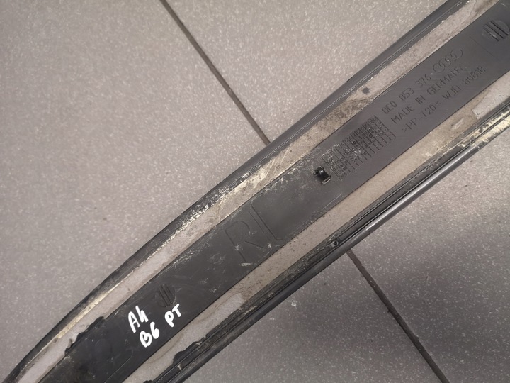 фото №8, Защита накладка порога правая audi a4 b6 8e0853376