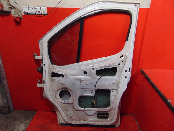 фото №13, Trafic 2 ii vivaro a primastar двері праві перед передні білий