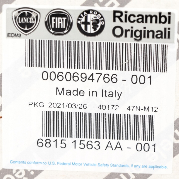 фото №10, Alfa romeo оригинальный номер 60694766 бак жидкости усилителя