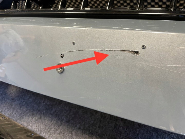 фото №10, Volvo xc40 r design рестайлинг бампер переднее + балка неремонтированный