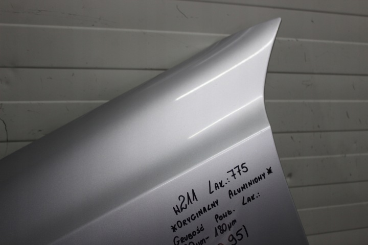 фото №9, Mercedes e клас w211 крило ліві перед передній 775 оригінальна запчастина aluminiowy