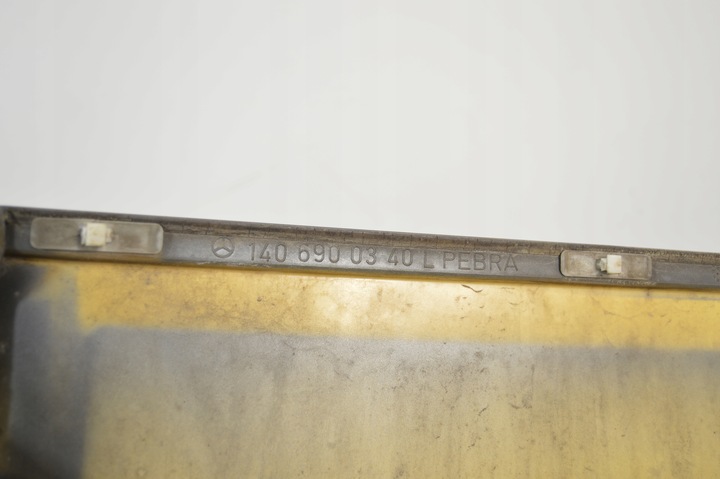 фото №3, Планка дверь хром левый перед mercedes w140