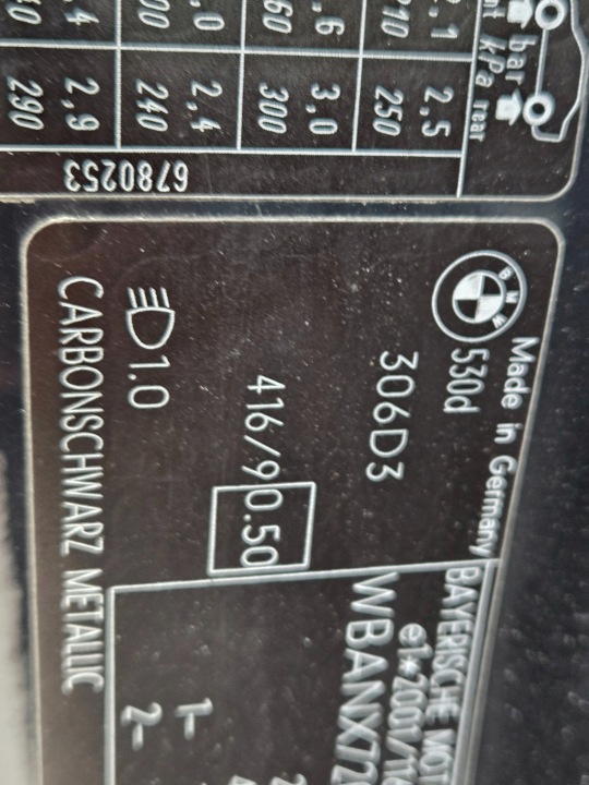фото №10, Капот bmw e60 e61 карбон-черный oem номер