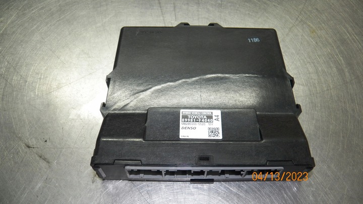 фото №1, Модуль аккумулятора toyota c-hr 1.8 гибрид 89981-f4040