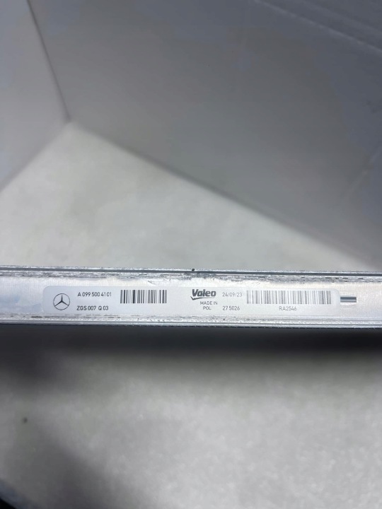 фото №6, Mercedes benz w206 додатковий радіатор основний  a0995004101