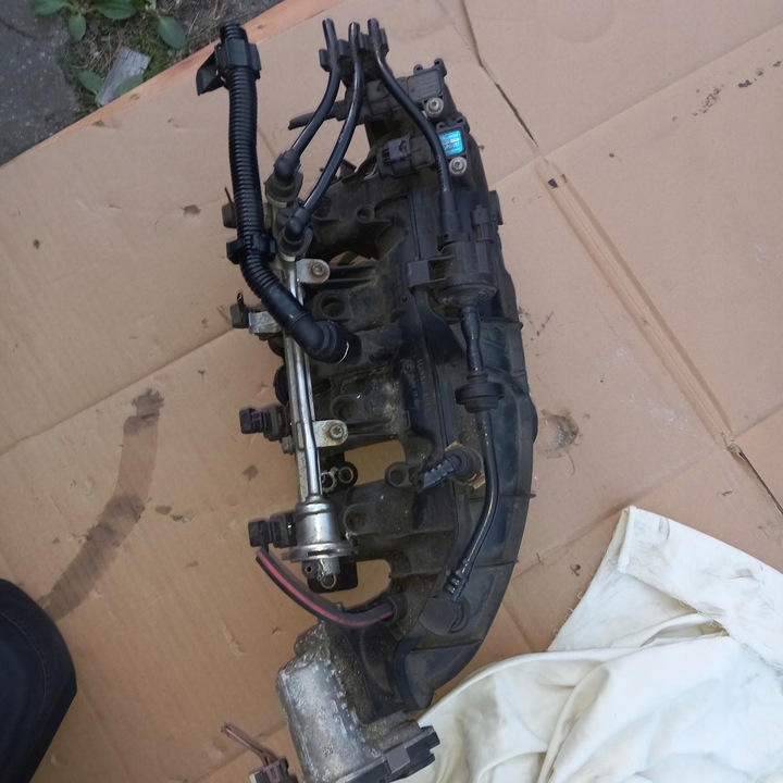 фото №1, Коллектор всасывающий opel meriva ii b astra iv j 1.4t a14net a14nel дроссельная заслонка