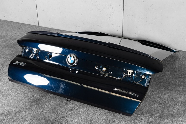 фото №9, Bmw x6 g06 x6m f96 кришка багажника зад задня колір 416 карбон schwarz 28km!