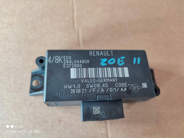 фото №1, Renault zoe ii модуль блок управления 284l04495r