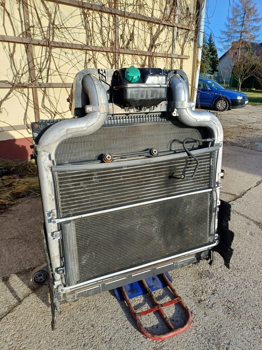 фото №3, Комплект радіатор радіатор радіаторів води інтеркулер daf xf 106 510 євро 6