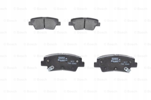 фото №16, Bosch гальмівні колодки ham. hyundai t. i30 1,4-1,6crdi 11-