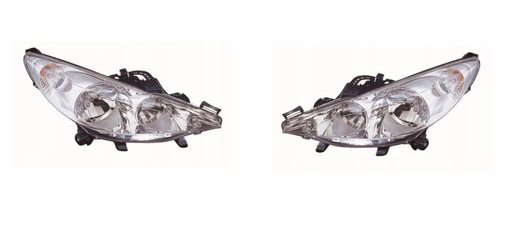 фото №1, Фари peugeot 207 2006-2013 комплект l+r