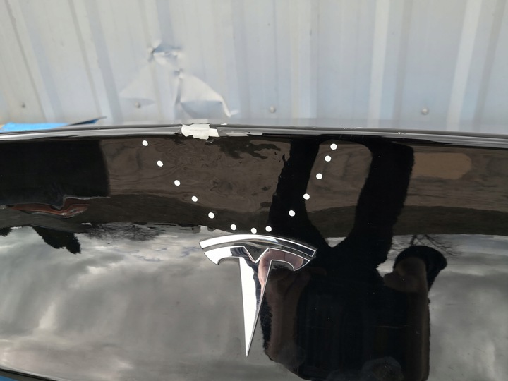 фото №8, Tesla модель 3 задняя крышка багажника зад