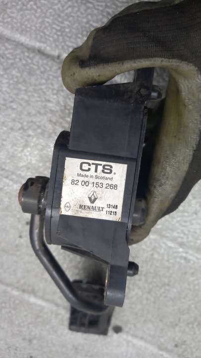 фото №3, Потенціометр газу renault megane 04r 1.9d