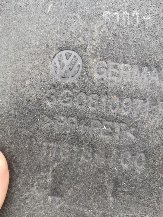 фото №10, Подкрылок задние левая vw passat b8 рестайлинг 3g0810971