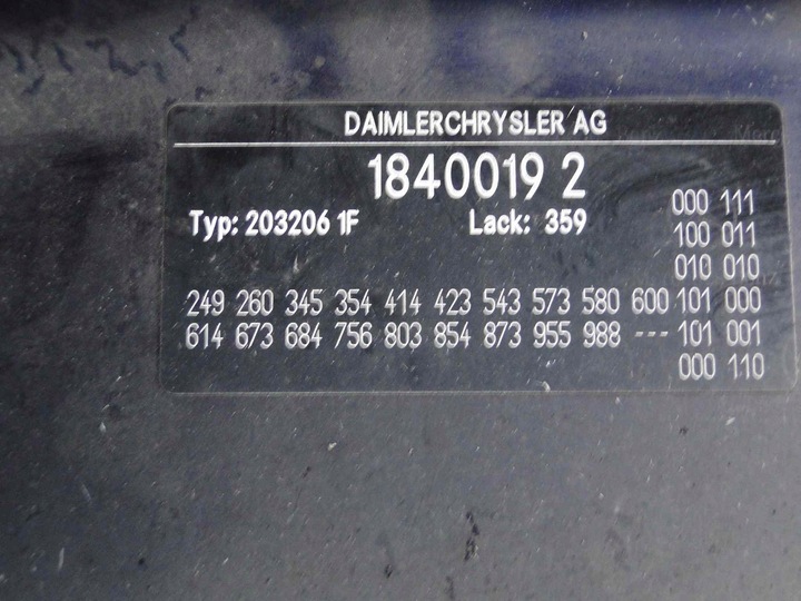 фото №11, Mercedes c клас w203 203 капот bez іржа оригінал