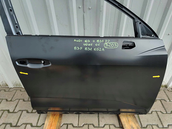 фото №4, Audi q3 ii sportback 83f дверь правые перед передние новое оригинальный номер 3203