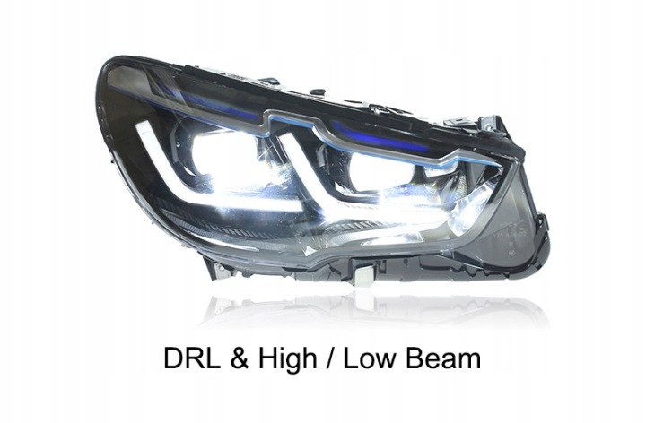 фото №15, Модуль фари автомобільних led do bmw 5 gt 528i 535i f07 2010-2017 фара передня
