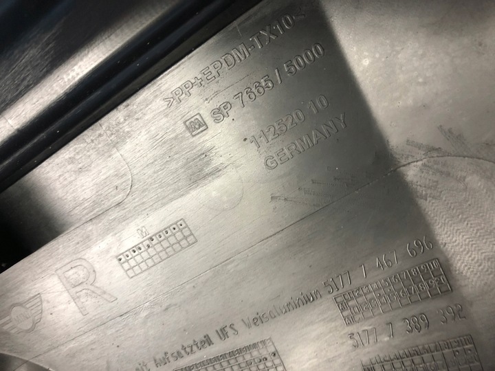 фото №11, Mini countryman f60 s правая планка пороговая накладка