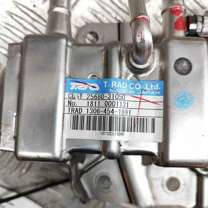 фото №7, Радиатор egr lexus rx _l2_ 2568031050 3.5l гибрид 230kw 2020