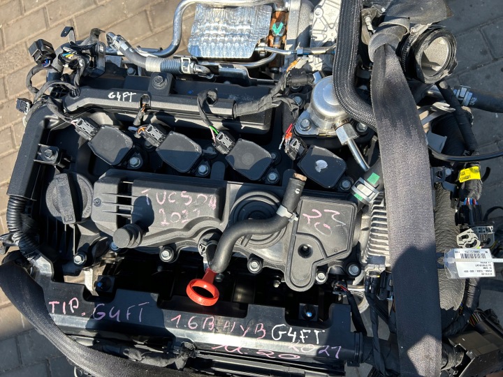 фото №9, Двигатель комплектный kia hyundai tucson iv 1.6 t-gdi g4ft