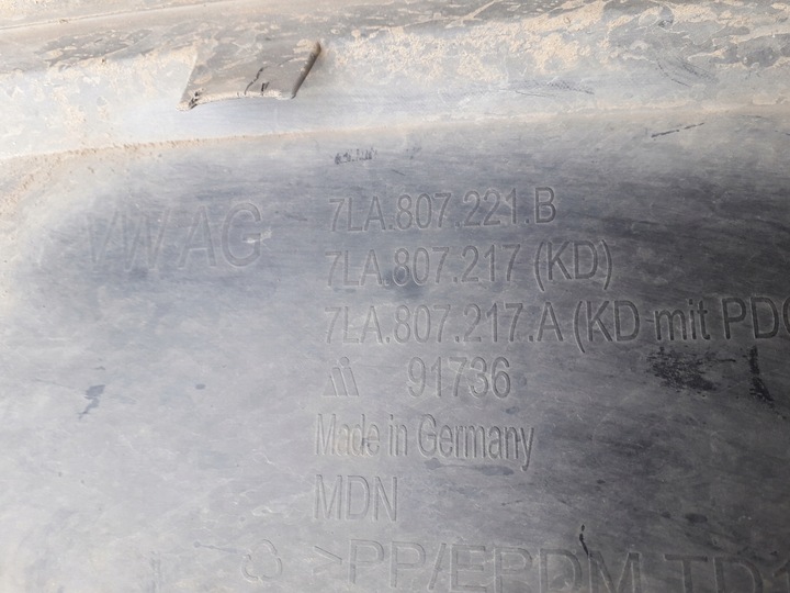 фото №14, Vw transporter vi t6 рестайлінг 19- бампер переднє перед 7la807221b