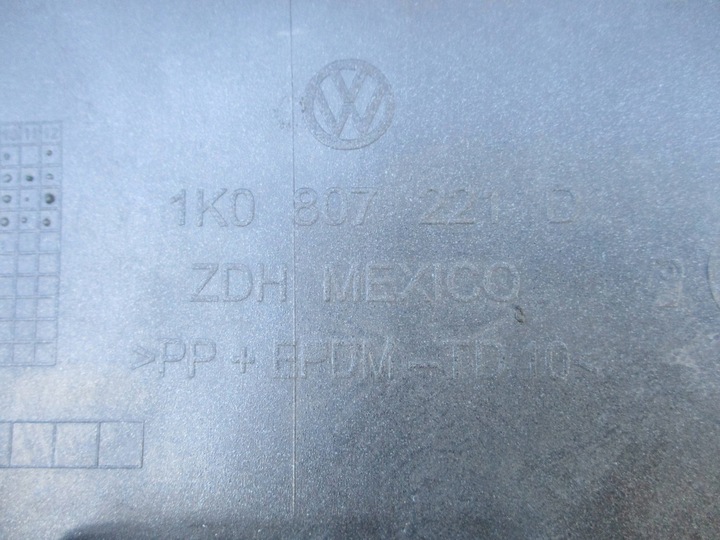 фото №8, Бампер перед переднє vw golf v універсал jetta 1k0807221d