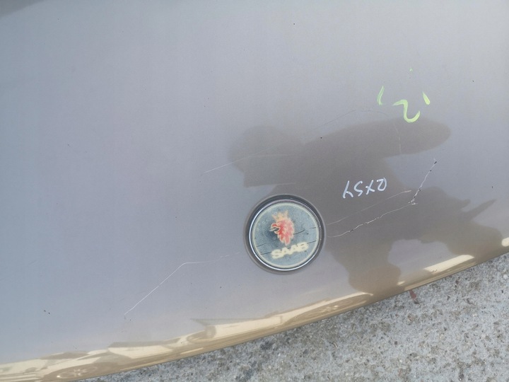 фото №7, Капот saab 9-5 95 оригинал лак 286 hazelnut