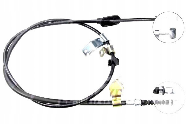 фото №2, Трос тормоза ручного honda civic viii 06- pt a.b