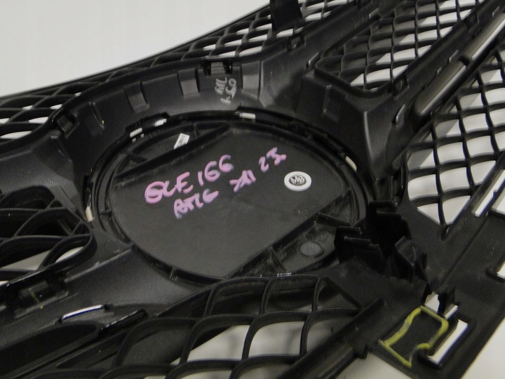 фото №15, Mercedes gle w166 166 решётка радиатора решётка na радар чёрный amg