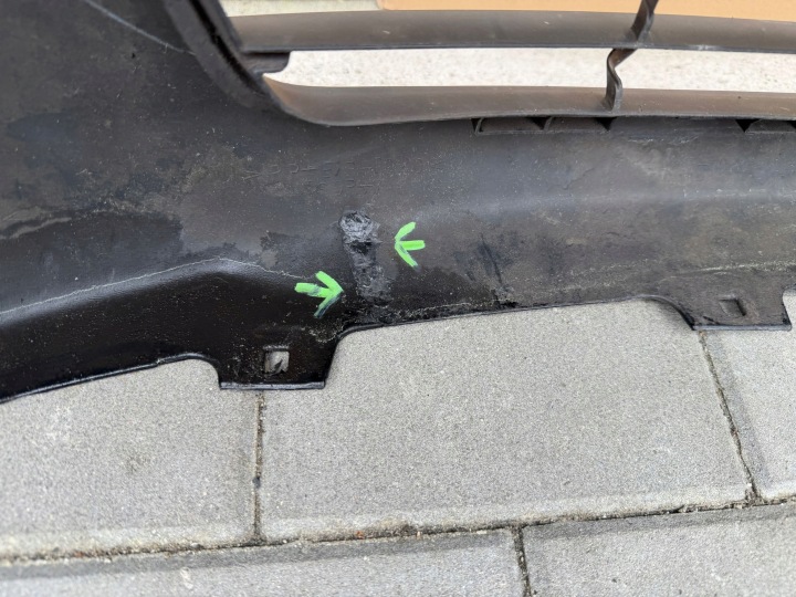 фото №9, Бампер передний перед toyota yaris ii рестайлинг 09-11 521190d340